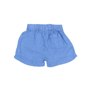 Shorts Linen ocean blue