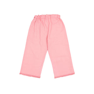 Pantalón largo denim sugar pink