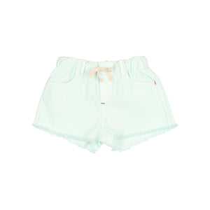 Shorts denim aqua
