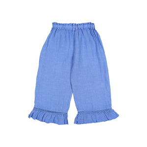 Bermuda lino girly ocean blue