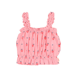 Top strawberry sugar pink