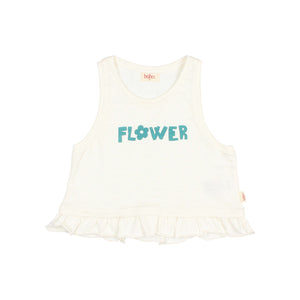 Top Flower white