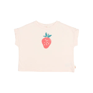 Camiseta Fresa cream pink