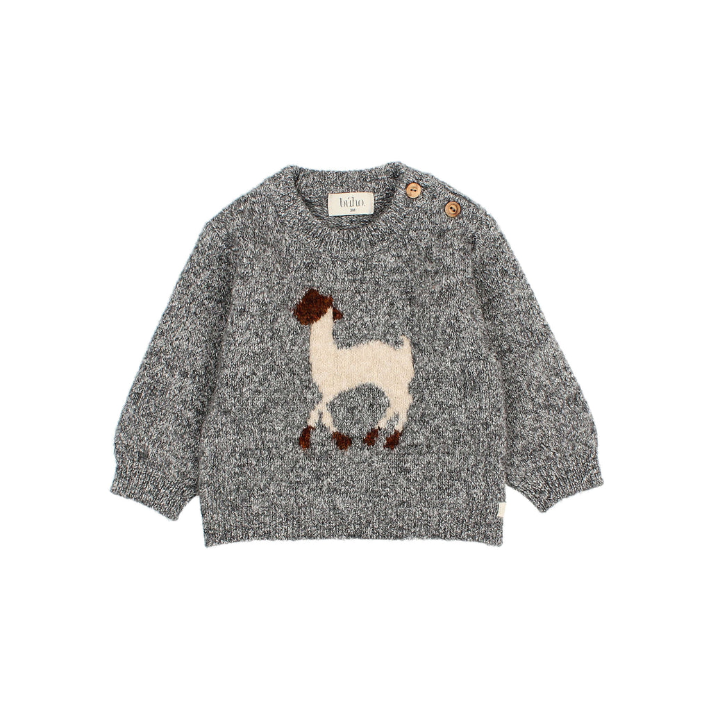 Jersey Llama grey melange