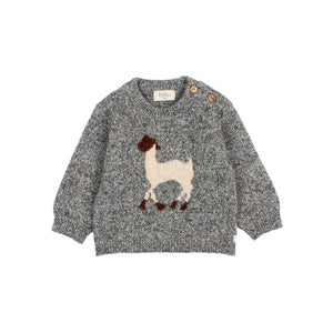 Jersey Llama grey melange