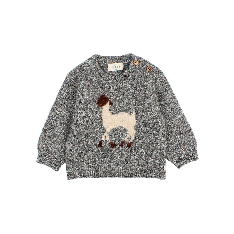 Jersey Llama grey melange