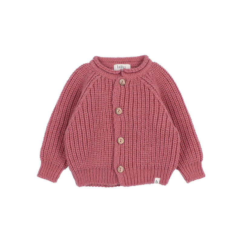 Cardigan Soft Knit blush