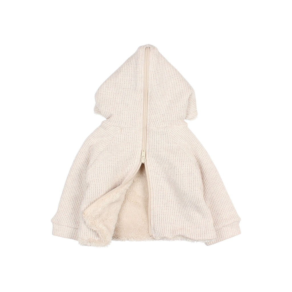 Abrigo Waffle ivory