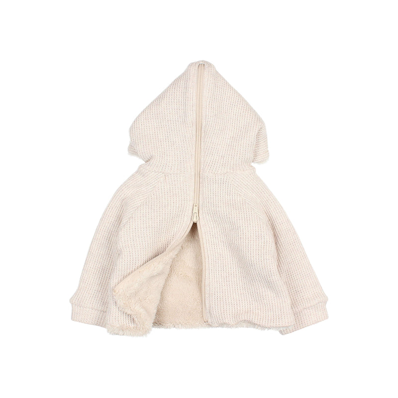 Abrigo Waffle ivory
