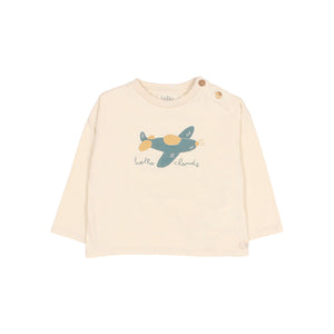 Camiseta Plane ivory