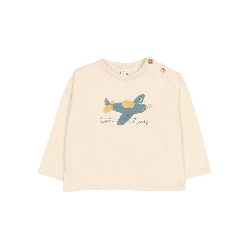 Camiseta Plane ivory