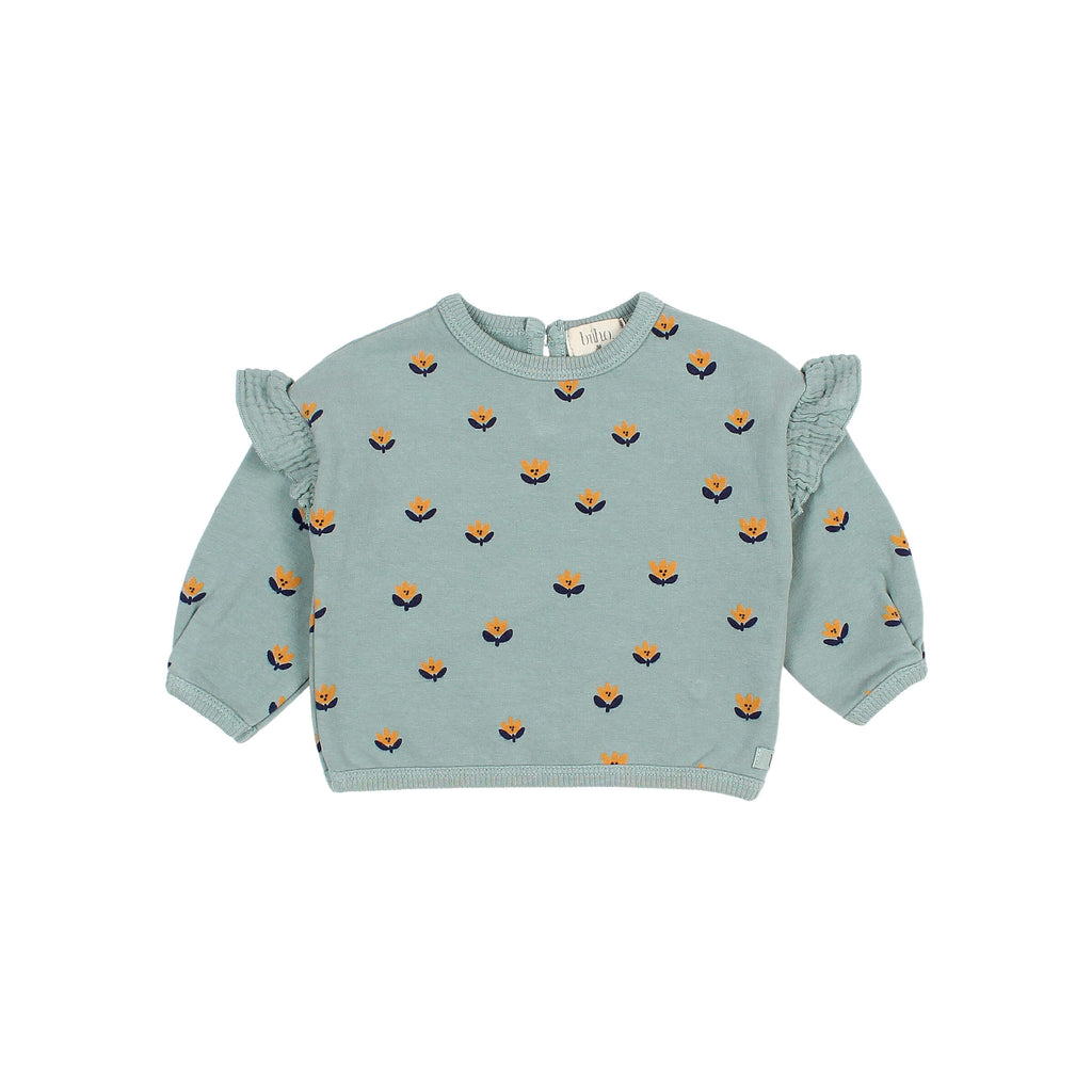 Sudadera Naïf alpine green baby