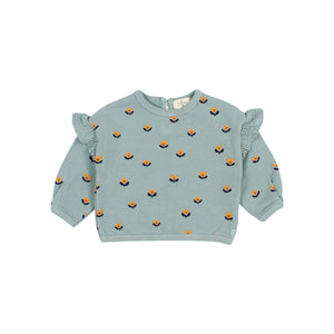 Sudadera Naïf alpine green baby
