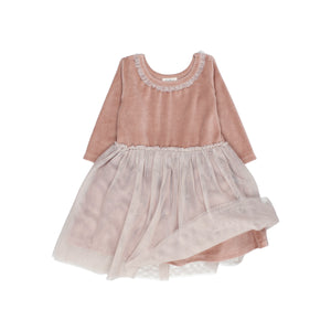 Vestido Ballet rose kid