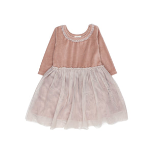 Vestido Ballet rose kid