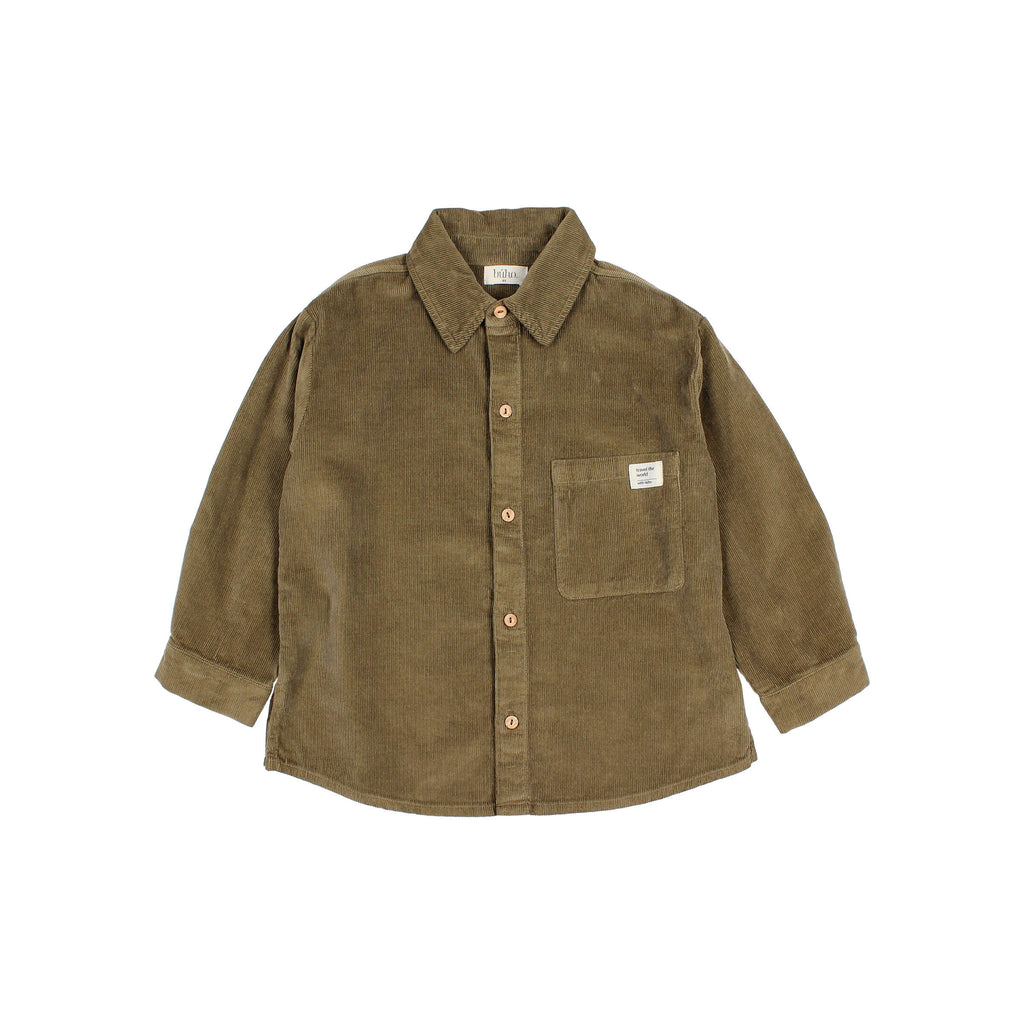 Camisa Soft Velour kaki
