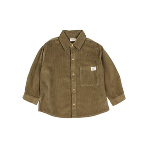Camisa Soft Velour kaki