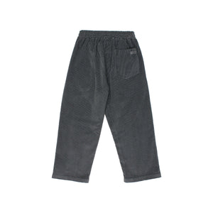 Pantalón soft velour antracita