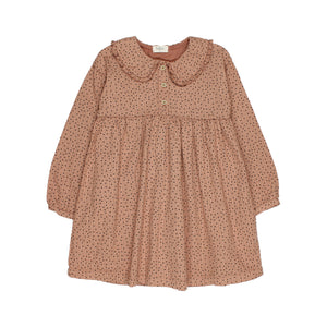 Vestido Dots cocoa