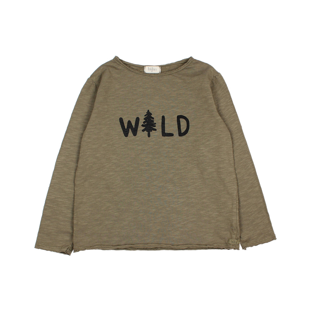Camiseta Wild khaki
