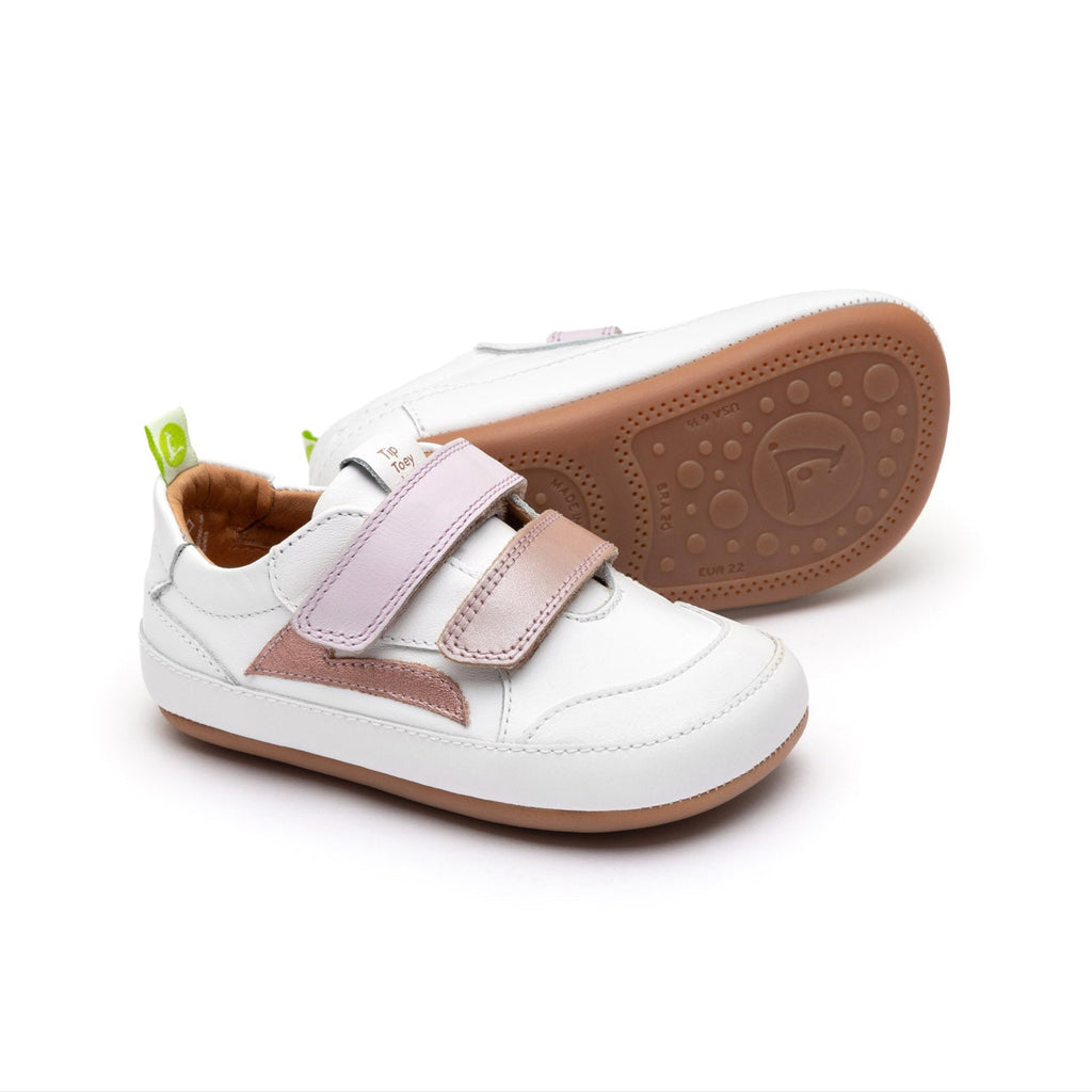 Zapatillas Tip Toey Joey Landy White/Pink