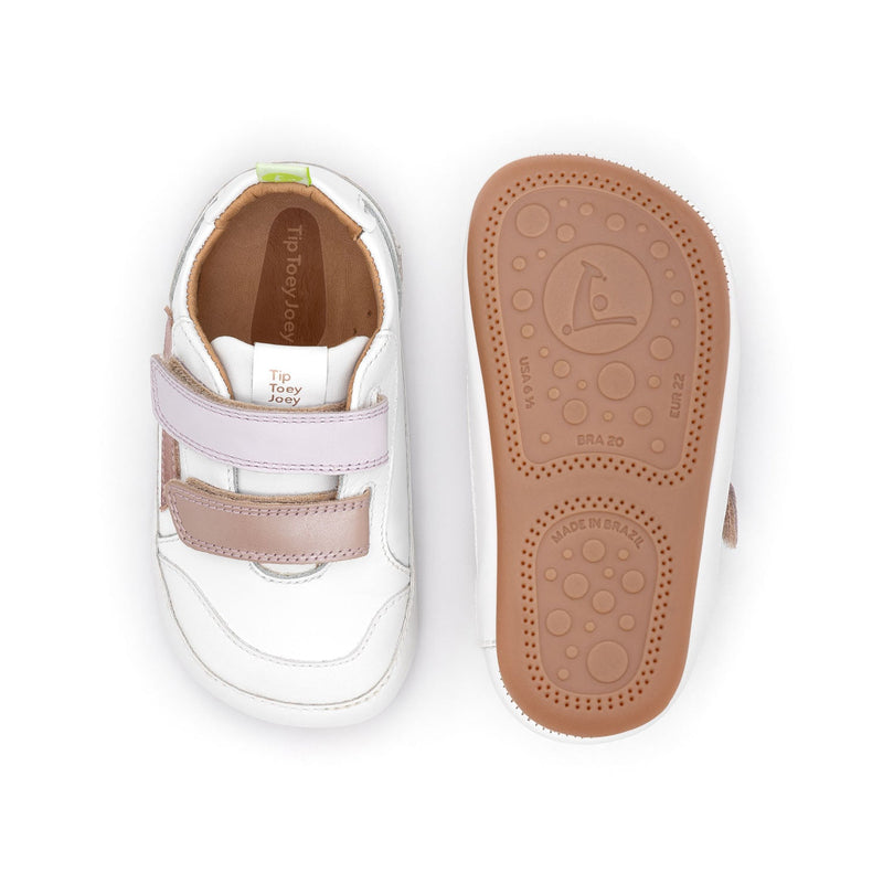 Zapatillas Tip Toey Joey Landy White/Pink