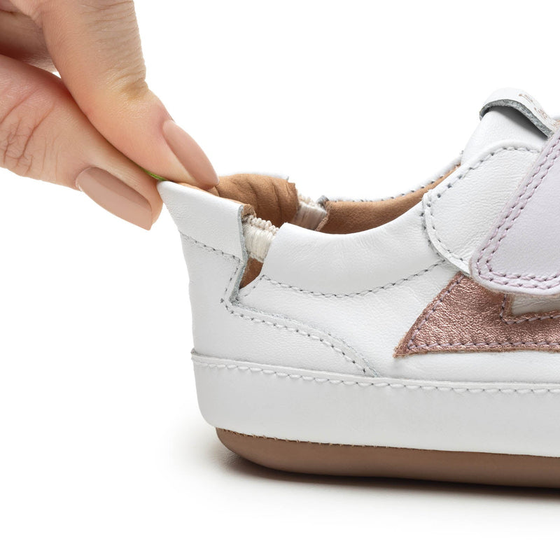 Zapatillas Tip Toey Joey Landy White/Pink