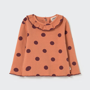 Camiseta Ayana dots pink siena