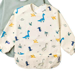 Babero con mangas Dinosaurios