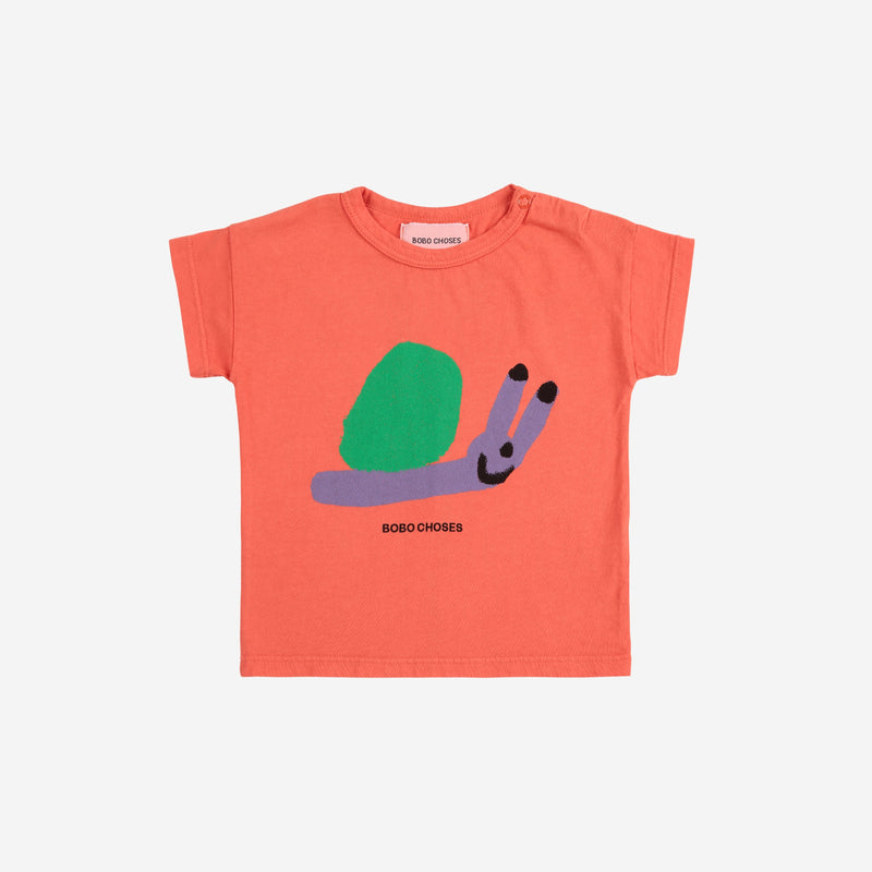 Camiseta baby Funny Snail