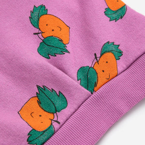 Sudadera Crop Tangerine