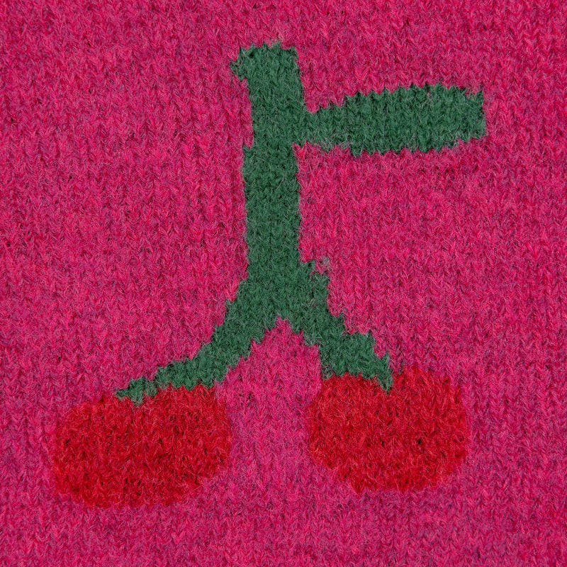 Cardigan Cherry pink