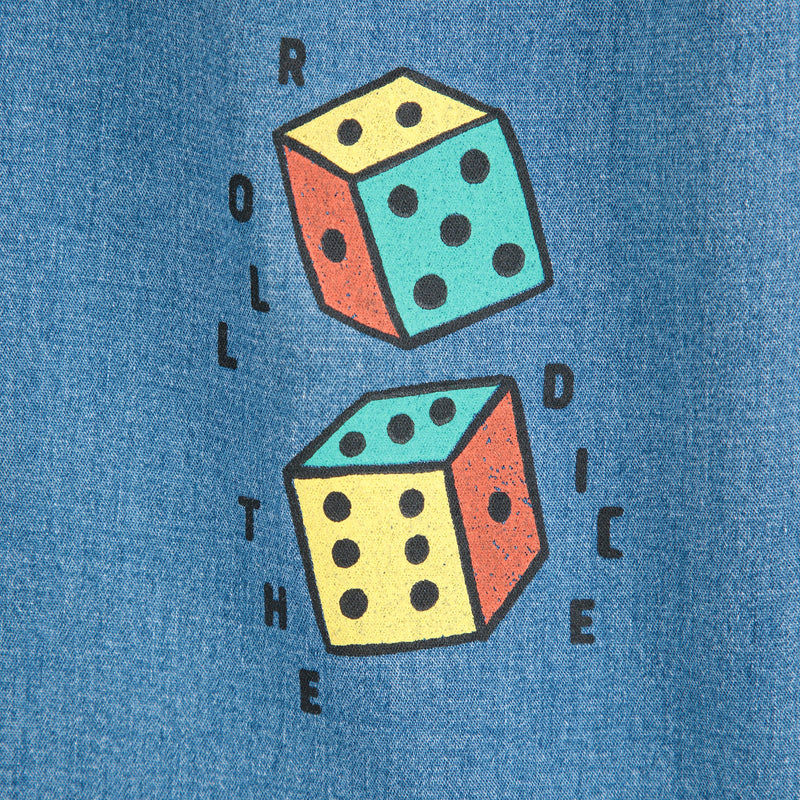 Pantalón Denim Roll the dice baby