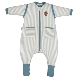 Saco dormir con mangas y calcetines TOG 2.5 Blue Stripes