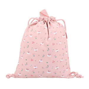 Mochila saco tela Blossom Birds