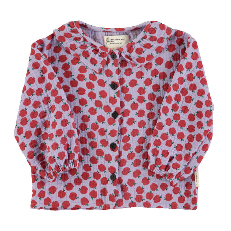 Blusa lilac Red Apples