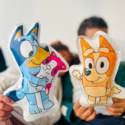Dibujos inflables para pintar Bluey