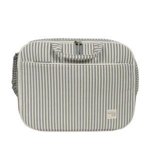 Bolsa maternidad Praliné Rayas Matcha