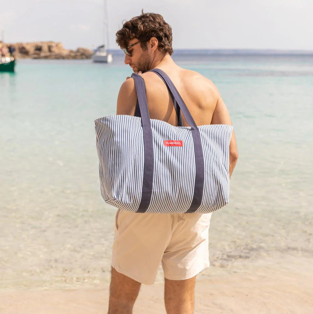 Bolsa Playa cremallera Bruny marino