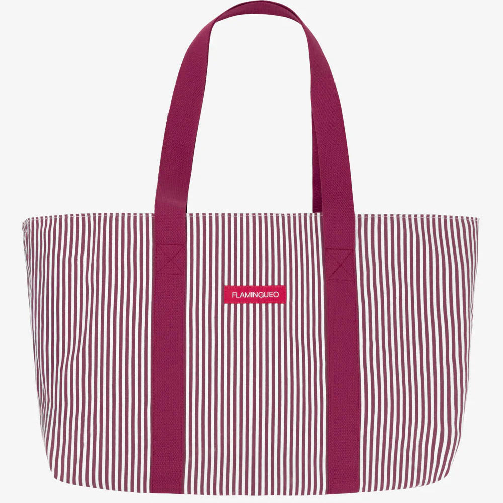 Bolsa Playa cremallera Bruny burdeos