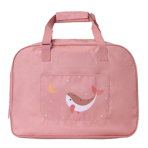 Bolsa Playa rejilla Whale Pink