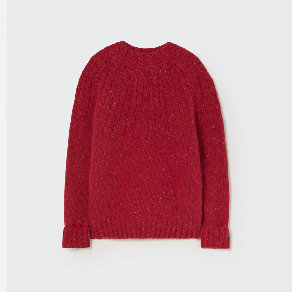 Jersey Carmen red velvet