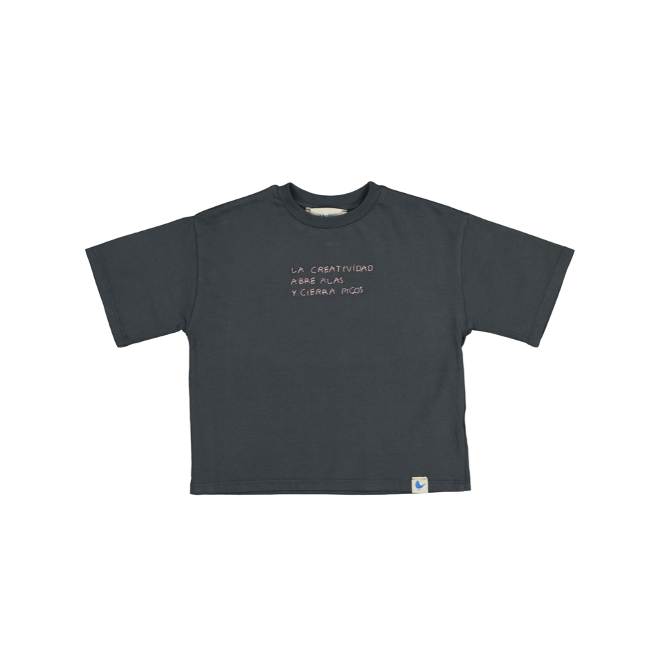 Camiseta gris Alas