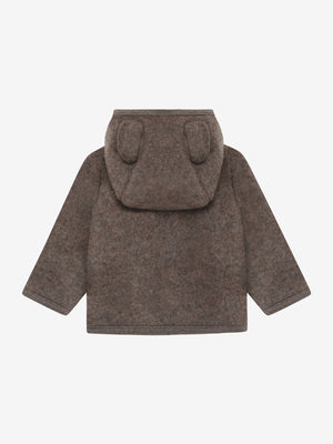 Chaqueta lana Brown Melange