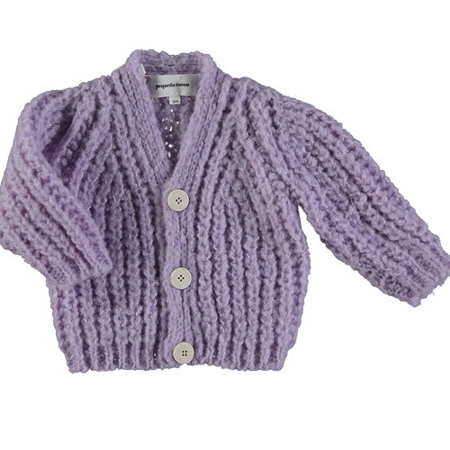 Chaqueta lana purple