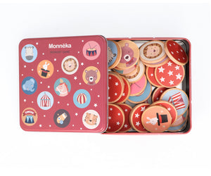 Juego Memory Circus