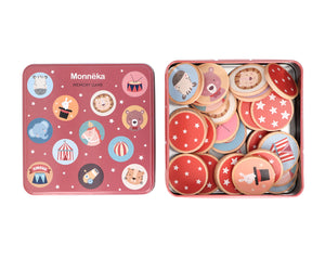 Juego Memory Circus