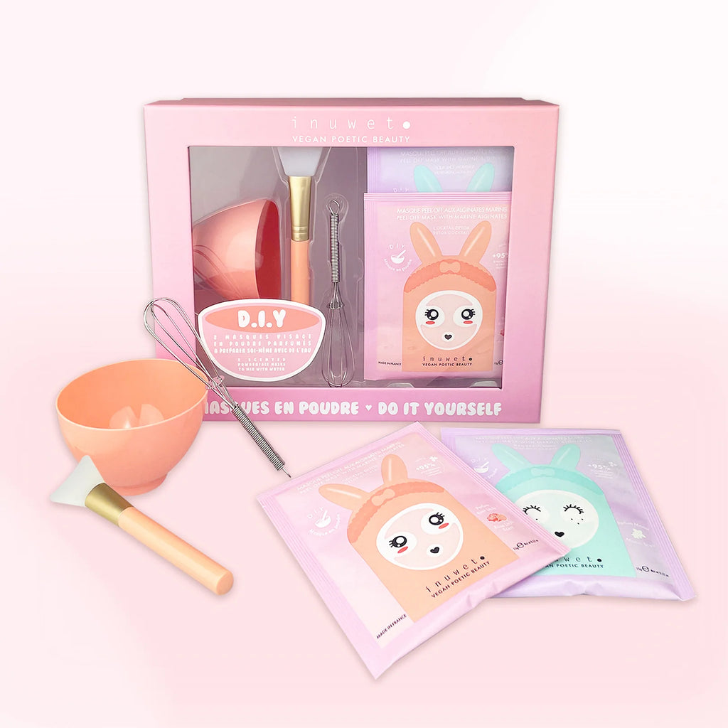 Set completo DIY Mascarilla facial peel-off