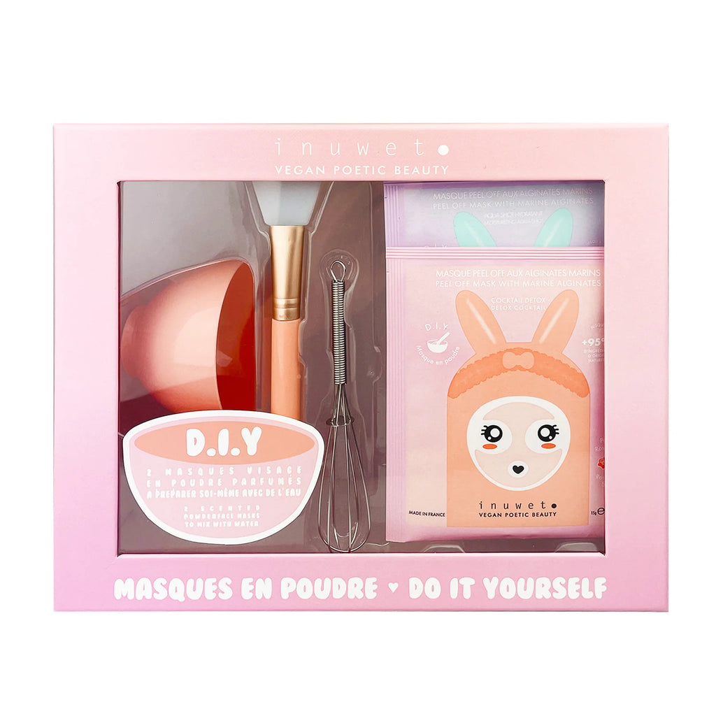Set completo DIY Mascarilla facial peel-off