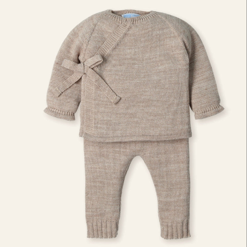 Conjunto punto fino sin pie nuez